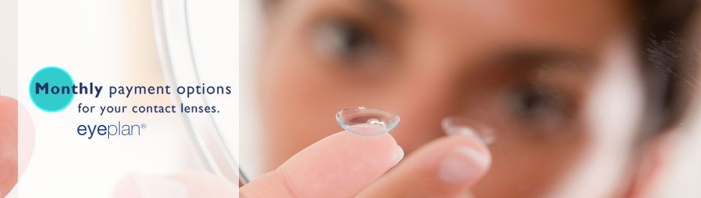 Monthly payment options for contact lens users